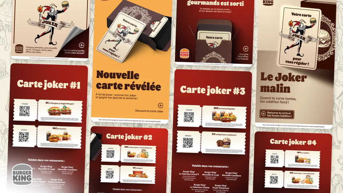 Burger King — campaign and print design produced by Design Elite